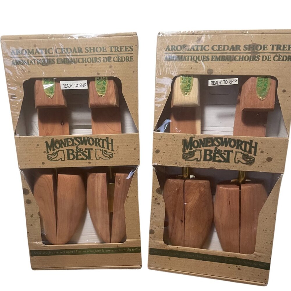 Money's Worth Bests 2 Cedar Shoe trees